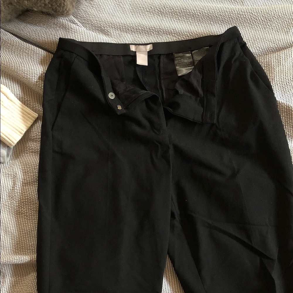 H&M Classic Black Trousers